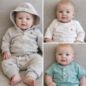 Gap Baby Clothing-  Hoodie, Onesie and short sleeve top size 6-12 months